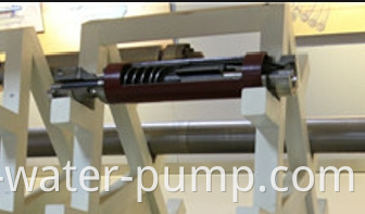 Settlement type double stage electric pump separator